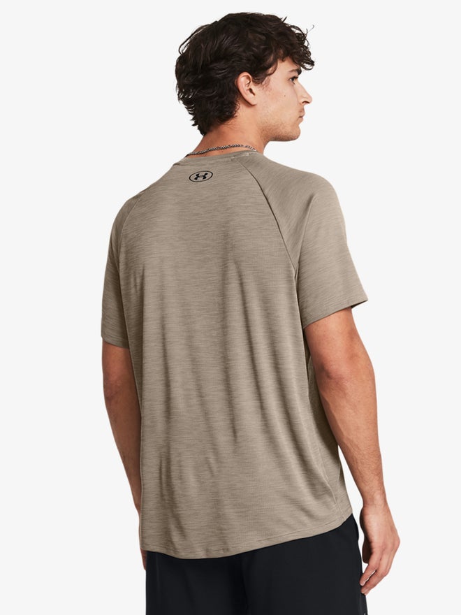 UNDER ARMOUR Men Tech Textured Short Sleeve T-Shirt - Image 3